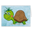Cute Turtle card card