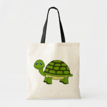 Cute Turtle Cartoon Canvas Bags