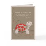 Cute Turtle Happy Birthday Card