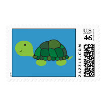 Cute Turtle Postage Stamp