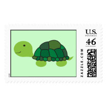 Cute Turtle Postage Stamp