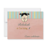 Cute tutu invite