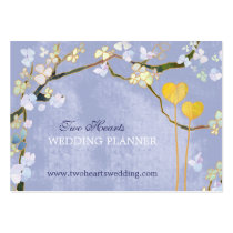 Cute Two Hearts Wedding Planner Business Cards business cards