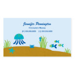 Cute under the sea childrens calling business card