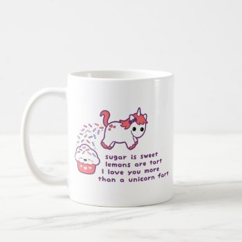 Cute Unicorn Fart Coffee Mug