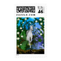 Cute Unicorn Flowers 1 postage