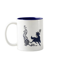 Cute Unicorn Hearts Flowers 8 mugs