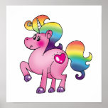cute unicorn pony posters
