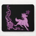 Cute Unicorns Hearts Flowers 3 mousepads
