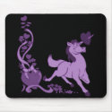 Cute Unicorns Hearts Flowers 4 mousepads by UnicornDreams Cute Unicorns Hearts Flowers 4 mousepads