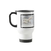 Cute Unicorns In Snow 1 mugs