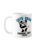 Our unique Cute Union logo gear is great for anyone that loves to play or watch baseball! Panda's swinging his bat and ready to play ball!