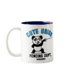 This cute panda loves fencing. Panda has his foil ready for a fencing match! This cute fencing panda shirt is a great gift for fencers or fencing fans!