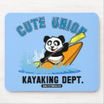 This incredibly adorable panda is kayaking! How cute is that? This makes a perfect gift for active outdoor people or kayaking fanatics. Great for everyone who loves cute pandas and kayaking.
