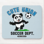 This adorable little panda is too cute! He's ready to play soccer and score some goals. This cute design is perfect for football players and soccer fans.