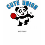 This is a cute shirt for table tennis players & fans. Panda loves to play table tennis! This Cute Union Table Tennis Dept shirt is a great gift for table tennis players & fans!