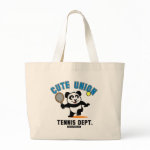 This adorable little panda loves to get out on the court and hits some balls. What a cutie! This is a great design for anyone who loves to play tennis, watch tennis or just loves cute pandas.
