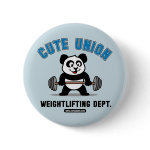 This cute bodybuilding panda loves weightlifting. Look how easy he lifts that heavy barbell loaded with weight plates. This design is too cute. Great gifts here for anyone who loves weightlifting.