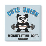 This cute bodybuilding panda loves weightlifting. Look how easy he lifts that heavy barbell loaded with weight plates. This design is too cute. Great gifts here for anyone who loves weightlifting.