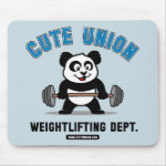 This cute bodybuilding panda loves weightlifting. Look how easy he lifts that heavy barbell loaded with weight plates. This design is too cute. Great gifts here for anyone who loves weightlifting.