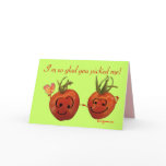 Cute Valentine Card - Cherry Tomatoes