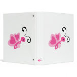 cute valentine hearts butterfly binders