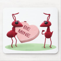 Cute Valentines' Day Ants Mouse Mat