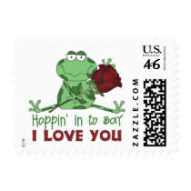 Cute Valentine's Day Gift Postage Stamps