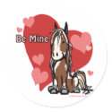 Cute Valentines Day Pony stickers