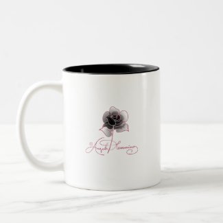 Cute Valentine's Teddy Bear Mug ~AngelArtiste mug