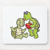 cute valentines turtles mouse mats