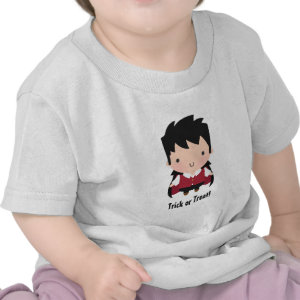 Cute Vampire Boy, Baby Halloween T-shirt
