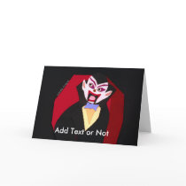 Cute Vampire Greeting Card by halloweentreats Cute Vampire Greeting Card