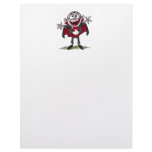 cute vampire letterhead template