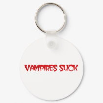 Cute Vampires Suck Keychain