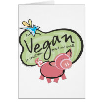 Cute Vegan Message Cards