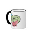 Cute Vegan Message zazzle_mug