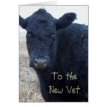 Cute Vet Graduation Congratulations Ranch Farm DVM Cards