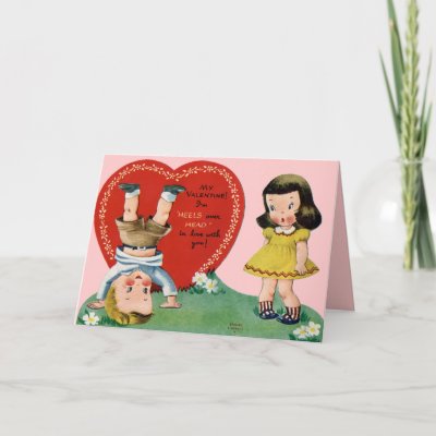 Cute Victorian Valentine Card $3.95 at Zazzle