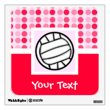 Cute Volleyball Room Decals