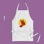 cute waiter lobster