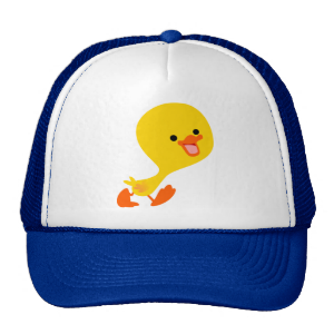 Cute Walking Cartoon Duckling Hat