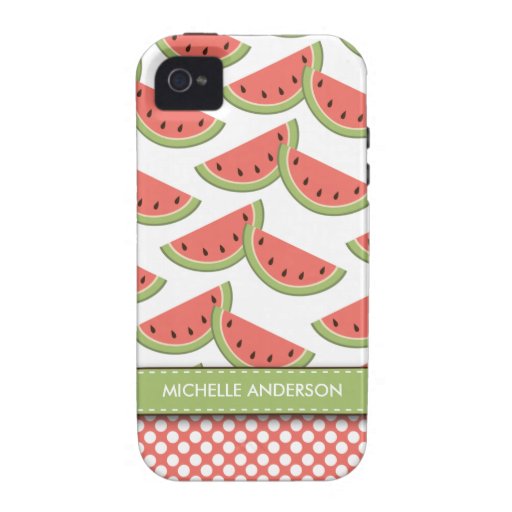 Cute Watermelon Case-Mate iPhone 4 Case
