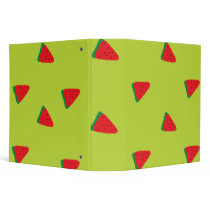 cute watermelon pattern binder