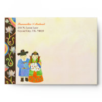 Cute Wedding Invitation Envelope(5.25x7.25) envelope