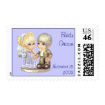 Cute Wedding Postage Template