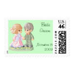 Cute Wedding Postage Template