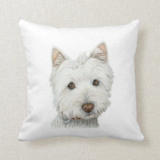 westie dog pillows