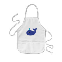 Cute Whale Aprons