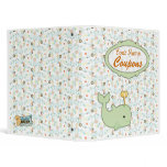 Cute Whale Coupon Binder
